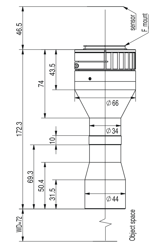 LS-TCL-2769 dimensions (mm)