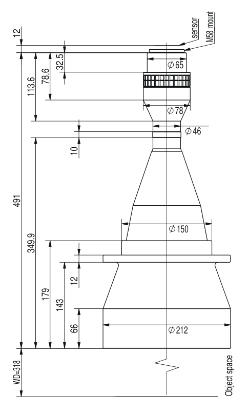 LS-TCL-2788 afmetingen (mm)
