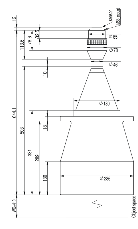 LS-TCL-2790 dimensions (mm)
