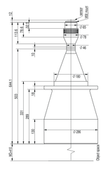 LS-TCL-2790 dimensions (mm)
