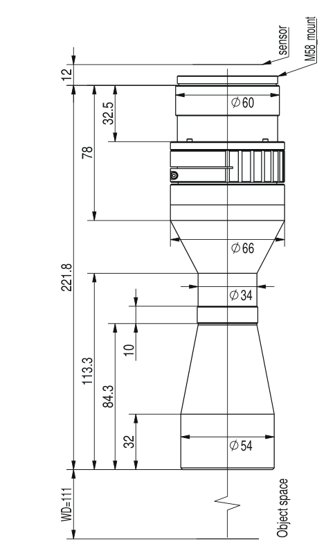 LS-TCL-2770 dimensions (mm)