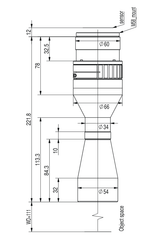 LS-TCL-2770 dimensions (mm)