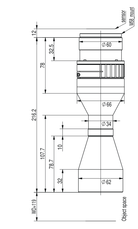 LS-TCL-2771 dimensions (mm)
