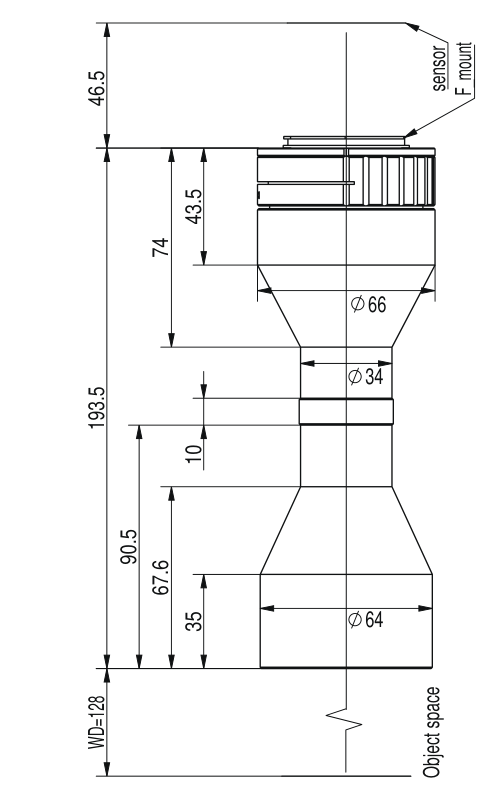 LS-TCL-2773 dimensions (mm)