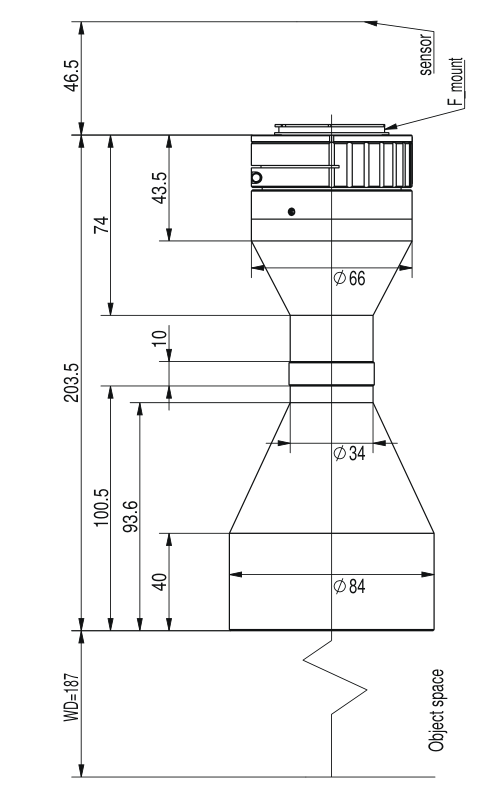 LS-TCL-2776 dimensions (mm)