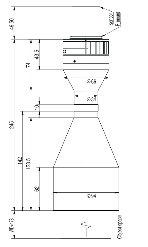 LS-TCL-2778 dimensions (mm)