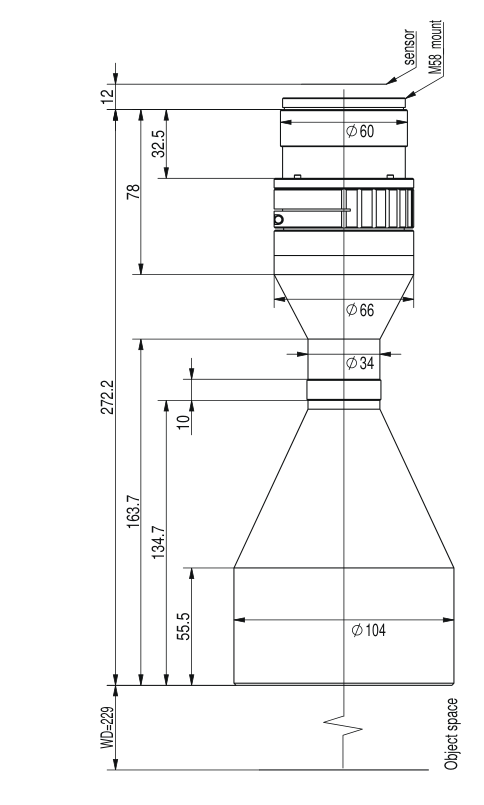 LS-TCL-2779 dimensions (mm)