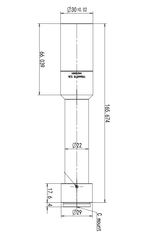 LS-TCL-2804 dimensions (mm)