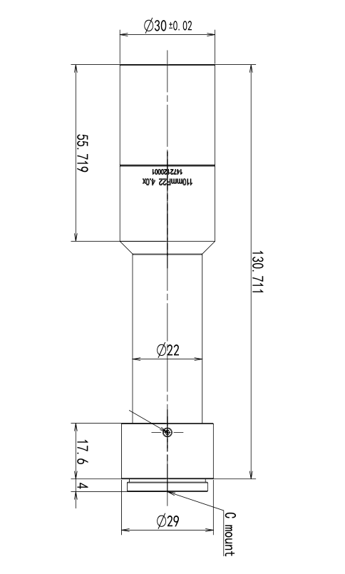 LS-TCL-2806 dimensions (mm)