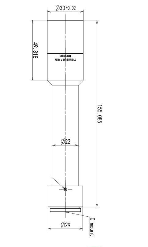 LS-TCL-2808 dimensions (mm)