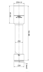 LS-TCL-2808 dimensions (mm)