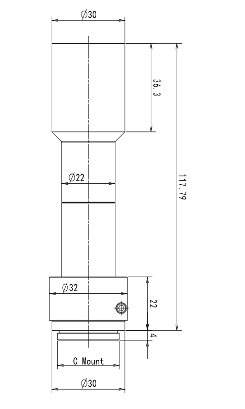 LS-TCL-2796 dimensions (mm)