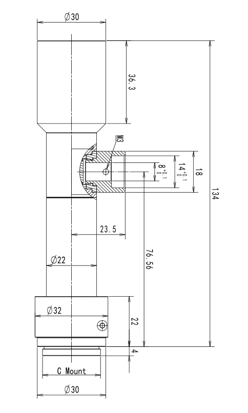 LS-TCL-2799 dimensions (mm)