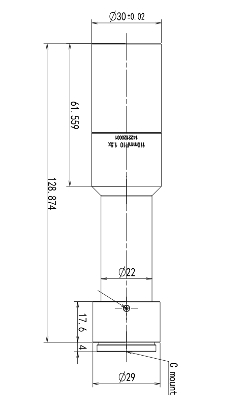 LS-TCL-2800 dimensions (mm)