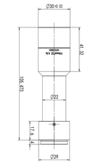 LS-TCL-2824 dimensions (mm)