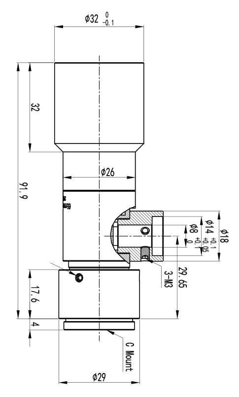 LS-TCL-2813 dimensions (mm)