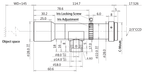 LS-TCL-2857 dimensions (mm)