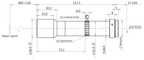 LS-TCL-2863 dimensions (mm)