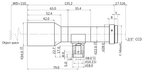 LS-TCL-2845 dimensions (mm)