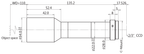 LS-TCL-2843 dimensions (mm)