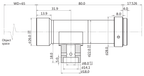 LS-TCL-2889 dimensions (mm)