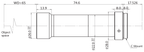 LS-TCL-2881 dimensions (mm)