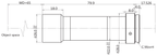 LS-TCL-2867 dimensions (mm)