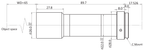 LS-TCL-2859 dimensions (mm)