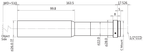LS-TCL-2850 dimensions (mm)