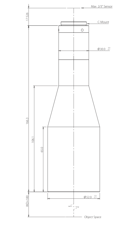 LS-TCL-2897 dimensions (mm)