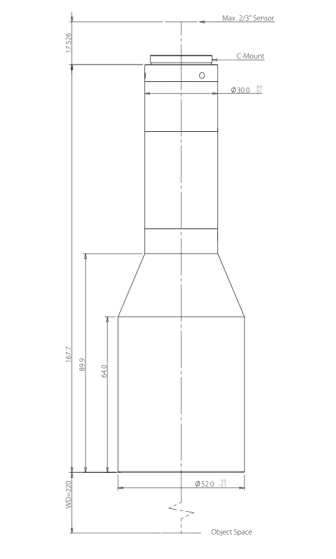 LS-TCL-2899 dimensions (mm)