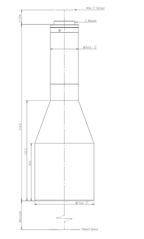 LS-TCL-2922 dimensions (mm)
