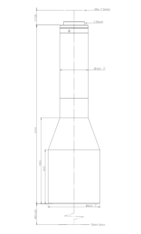 LS-TCL-2918 dimensions (mm)