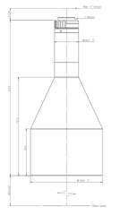 LS-TCL-2913 dimensions (mm)