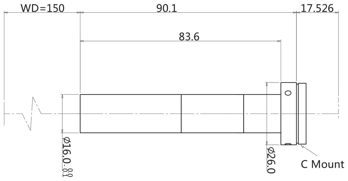 LS-TCL-2938 dimensions (mm)