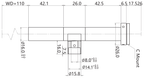 LS-TCL-2963 dimensions (mm)