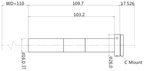 LS-TCL-2958 dimensions (mm)