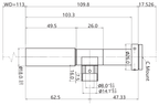 LS-TCL-2937 dimensions (mm)