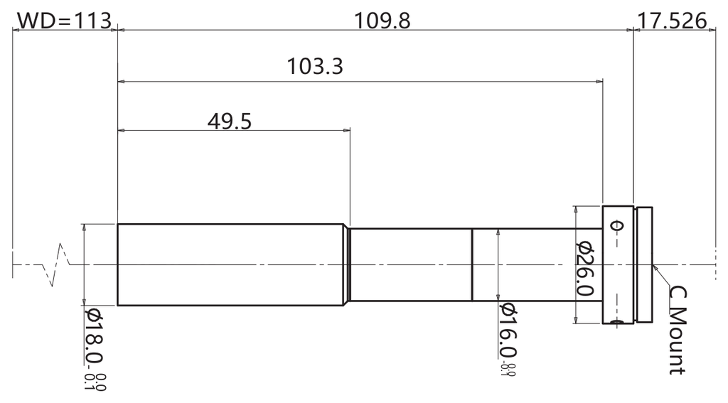 LS-TCL-2936 dimensions (mm)