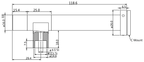 LS-TCL-2973 dimensions (mm)