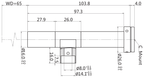 LS-TCL-2967 dimensions (mm)