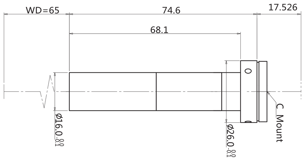 LS-TCL-2942 dimensions (mm)