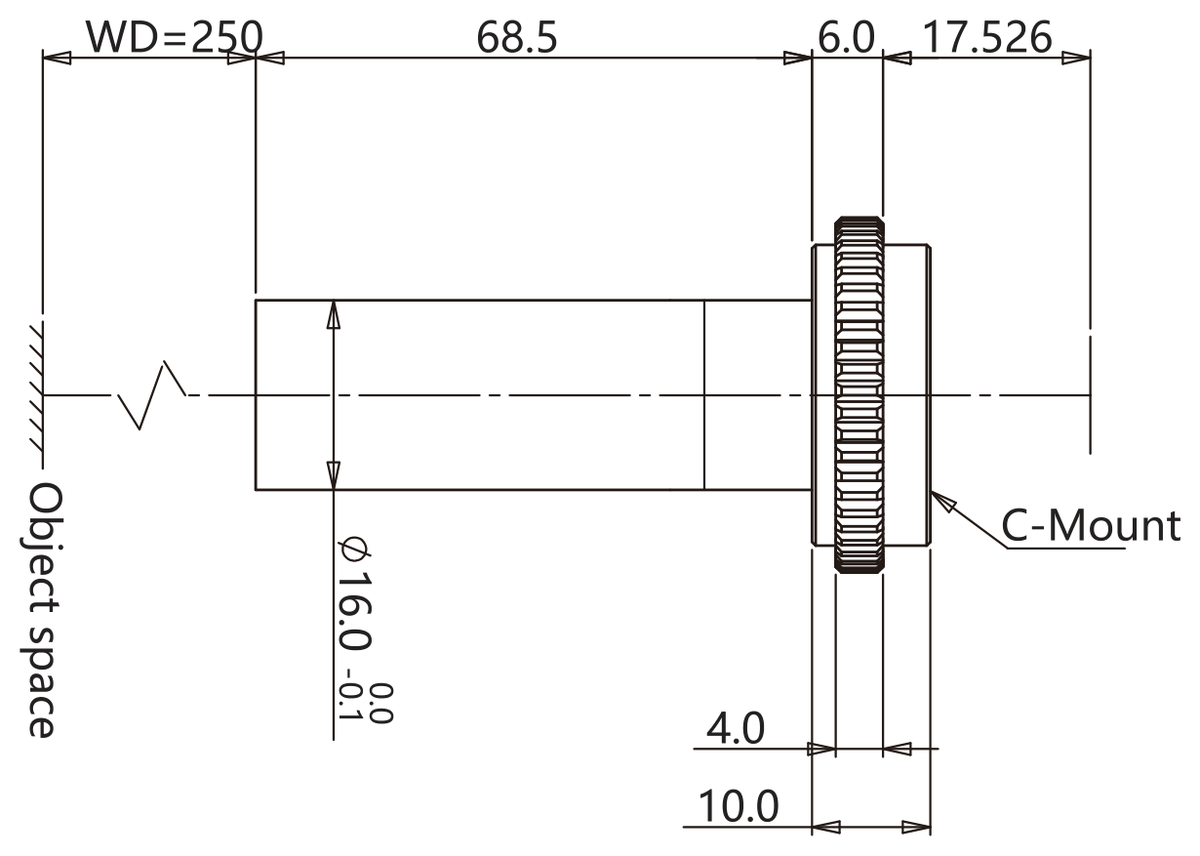 LS-TCL-2925 dimensions (mm)