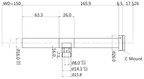 LS-TCL-2971 dimensions (mm)