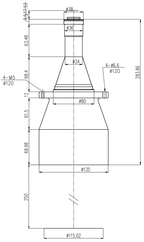 LS-TCL-2995 dimensions (mm)