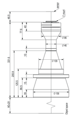 LS-VCM35F-110-AL dimensions (mm)