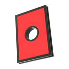 110 x 110 mm Through-Hole LED Backlight (LS-2BCK-110X110-D40)