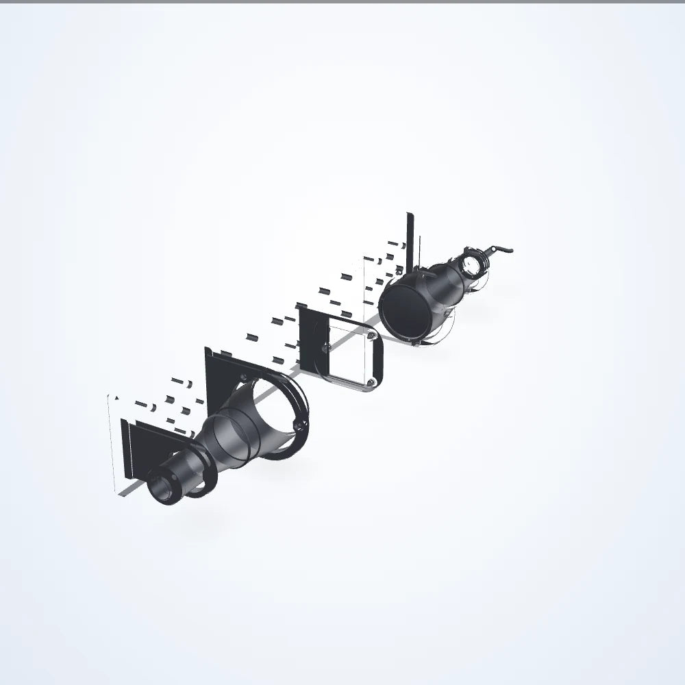 0.184× telecentric lens, 2/3", C-mount, wavelength 520 nm (LS-TCL-0342)