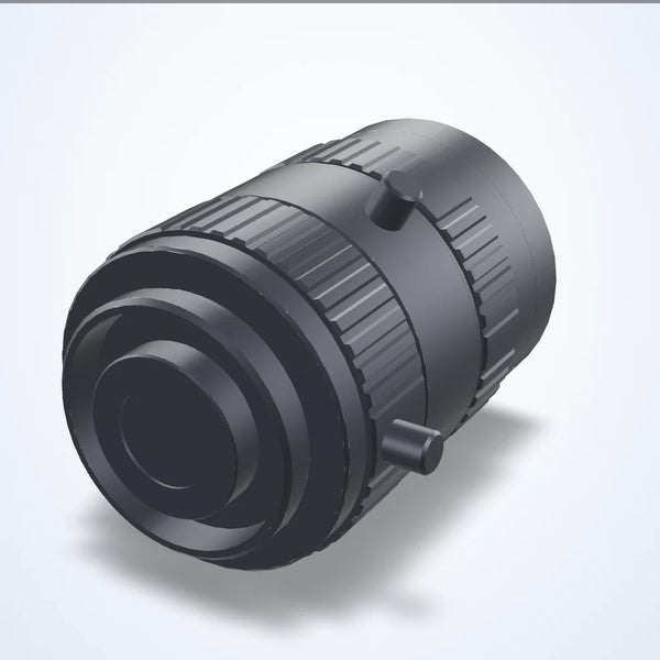 50 mm lens, 2/3", C-mount