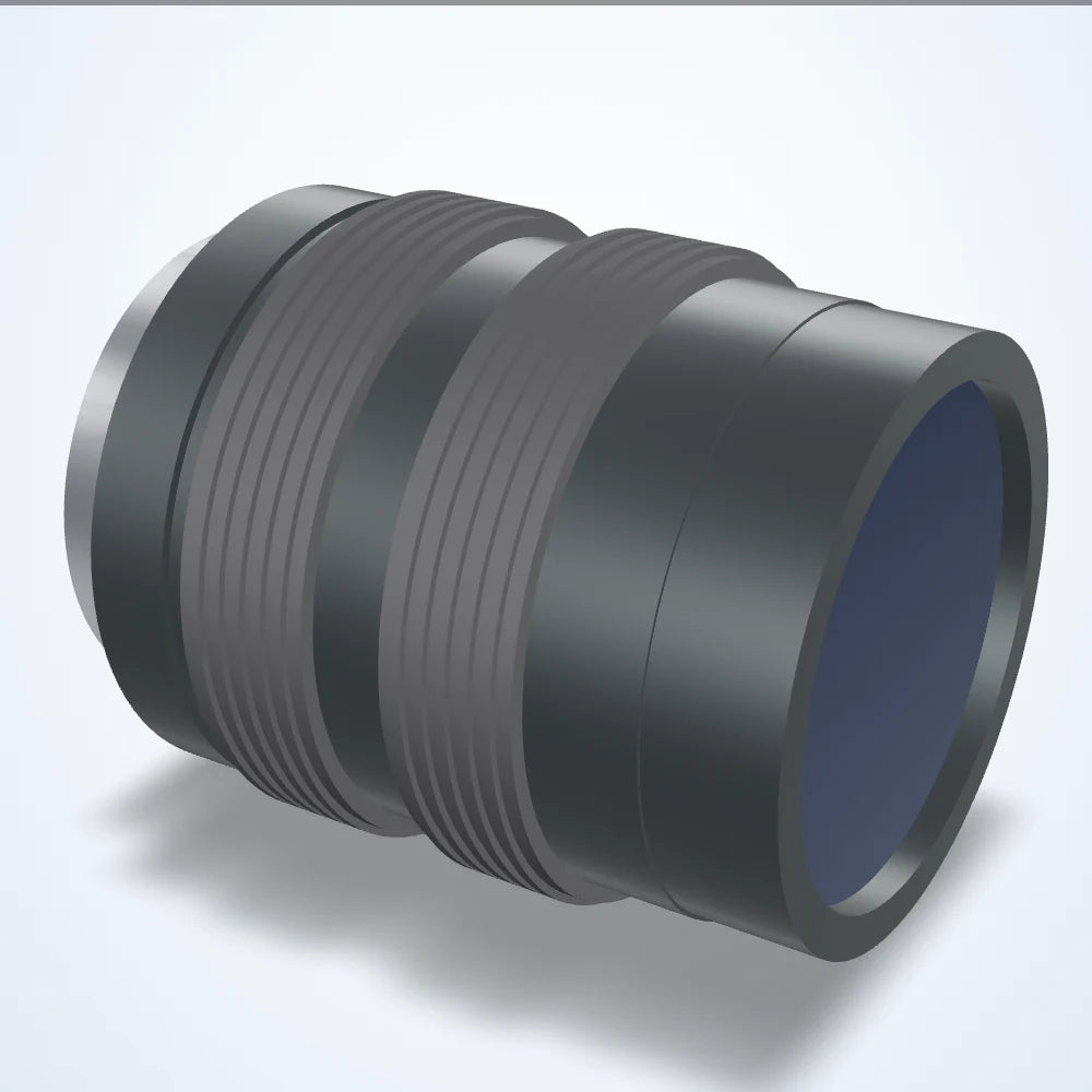 12 mm lens, 2/3", C-mount, front diameter 15.8 mm (LS-FFL-0138)